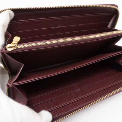 Zippy Wallet Damier Paillettes Red