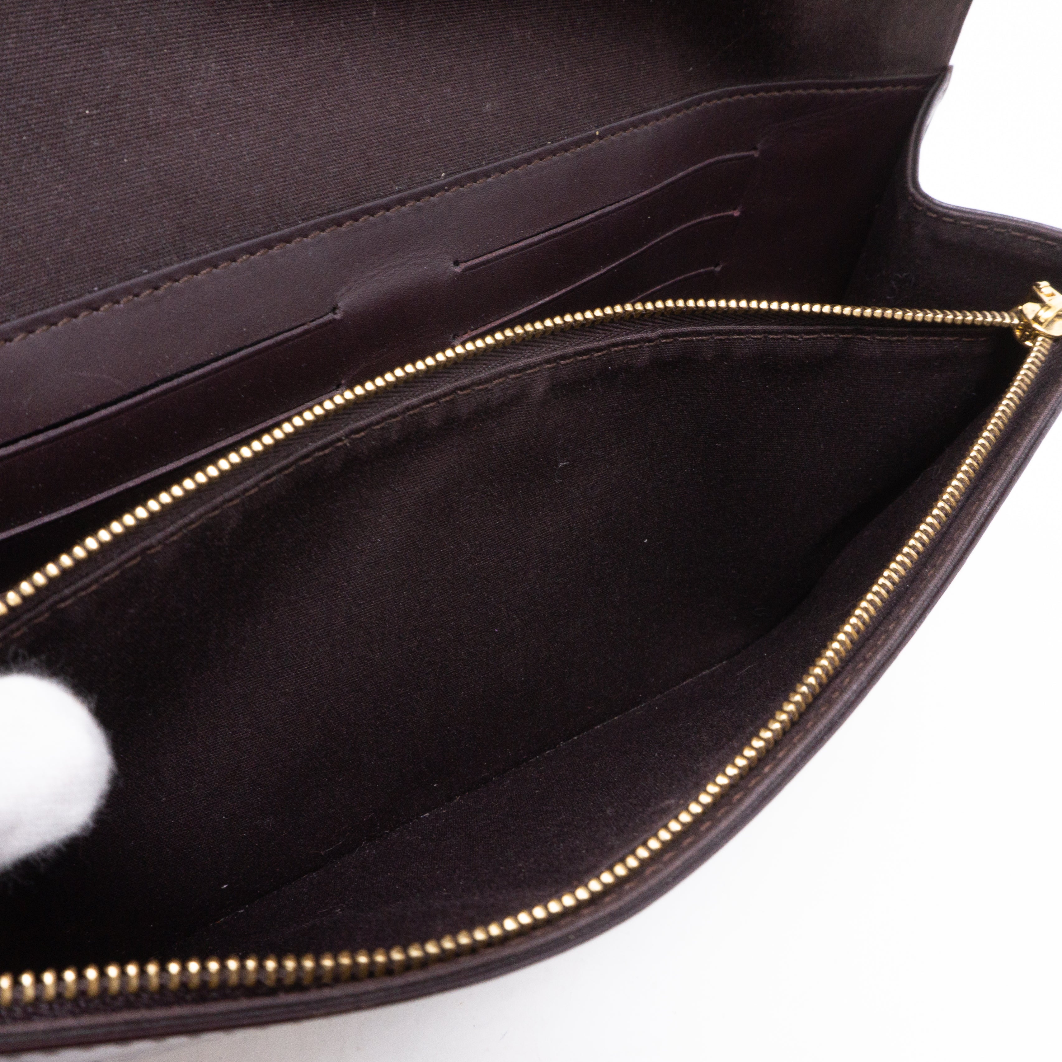 Robertson Clutch Vernis Amarante