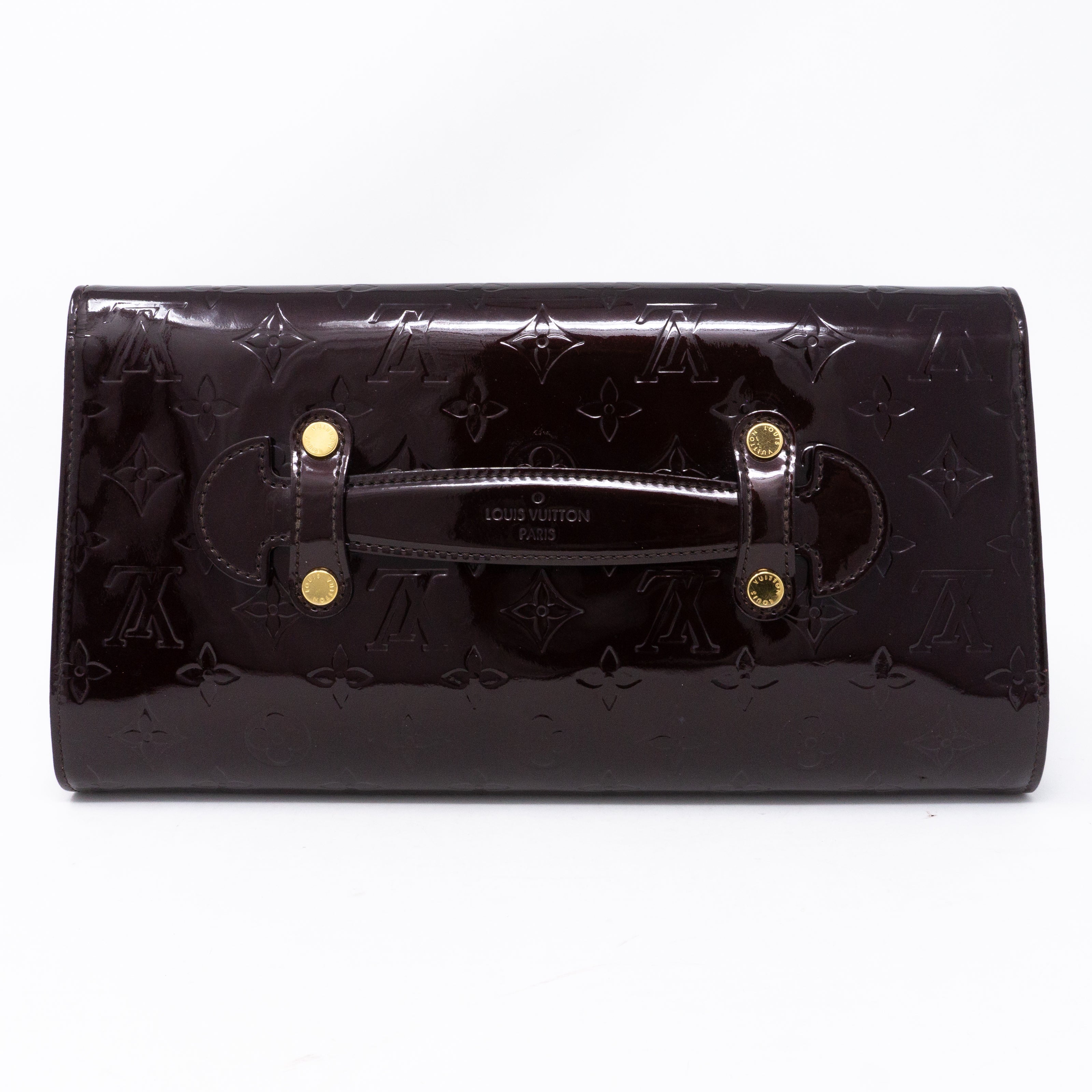 Robertson Clutch Vernis Amarante