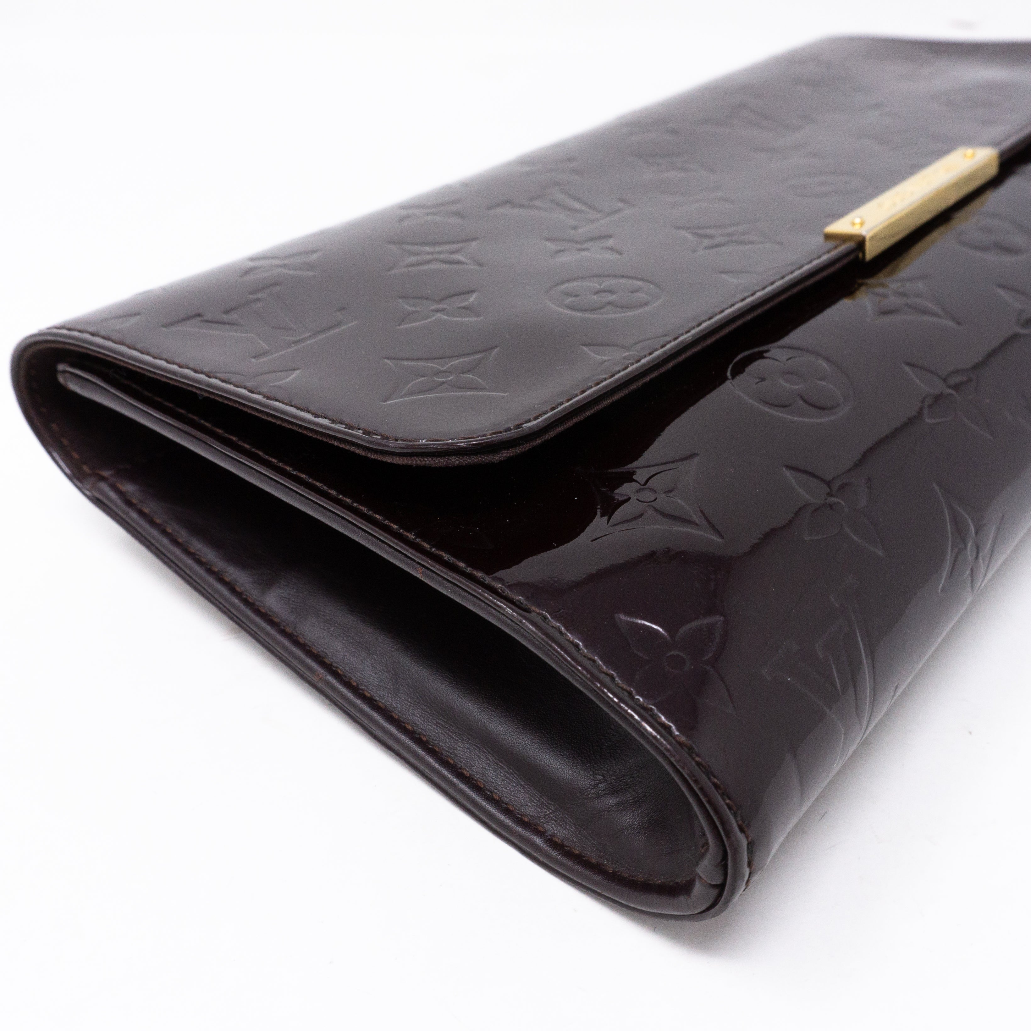 Robertson Clutch Vernis Amarante