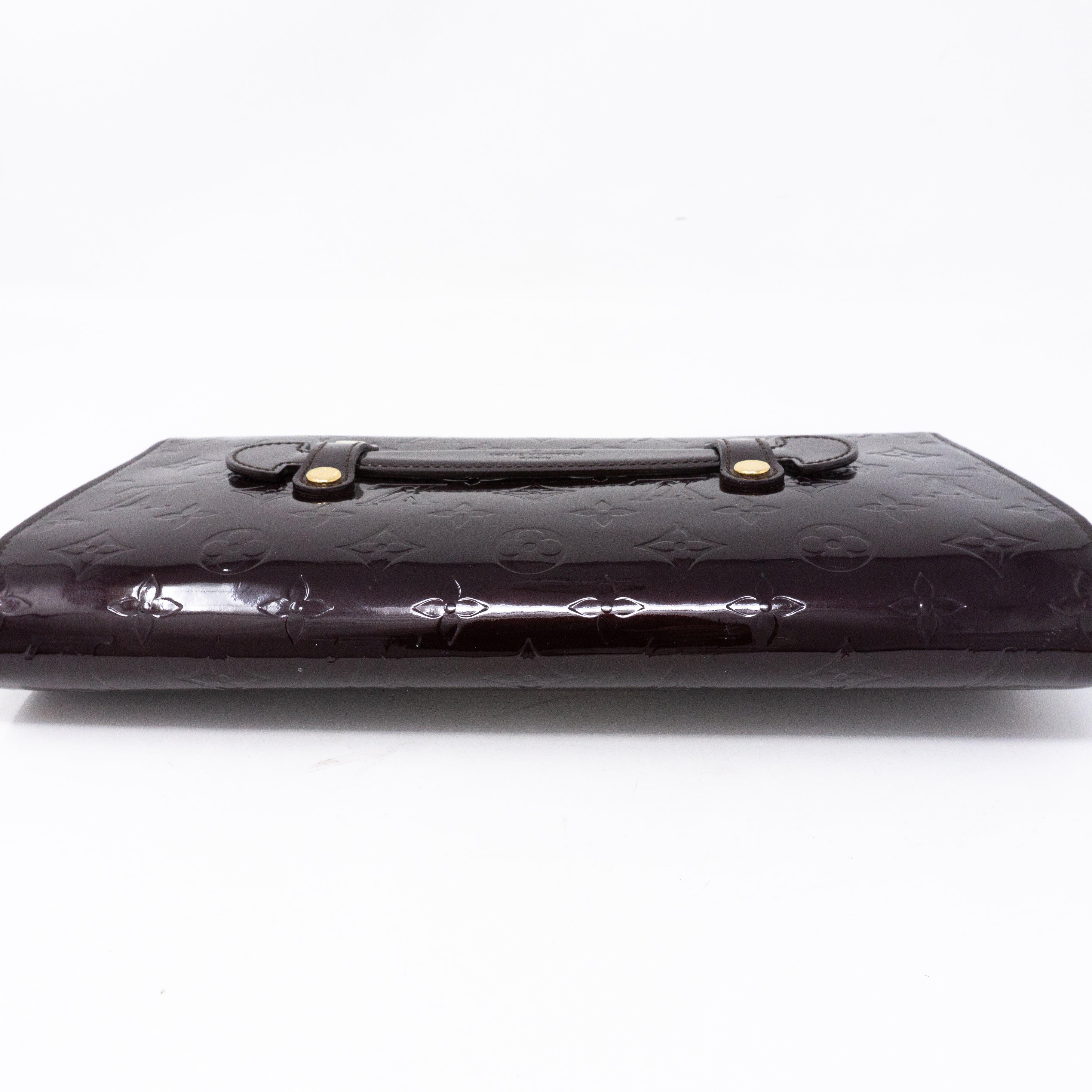 Robertson Clutch Vernis Amarante