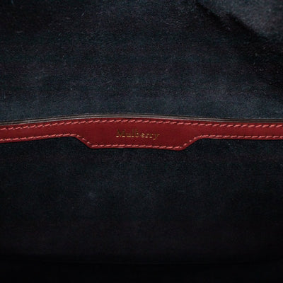 Marloes Hobo Bag Croc Embossed Ruby Leather