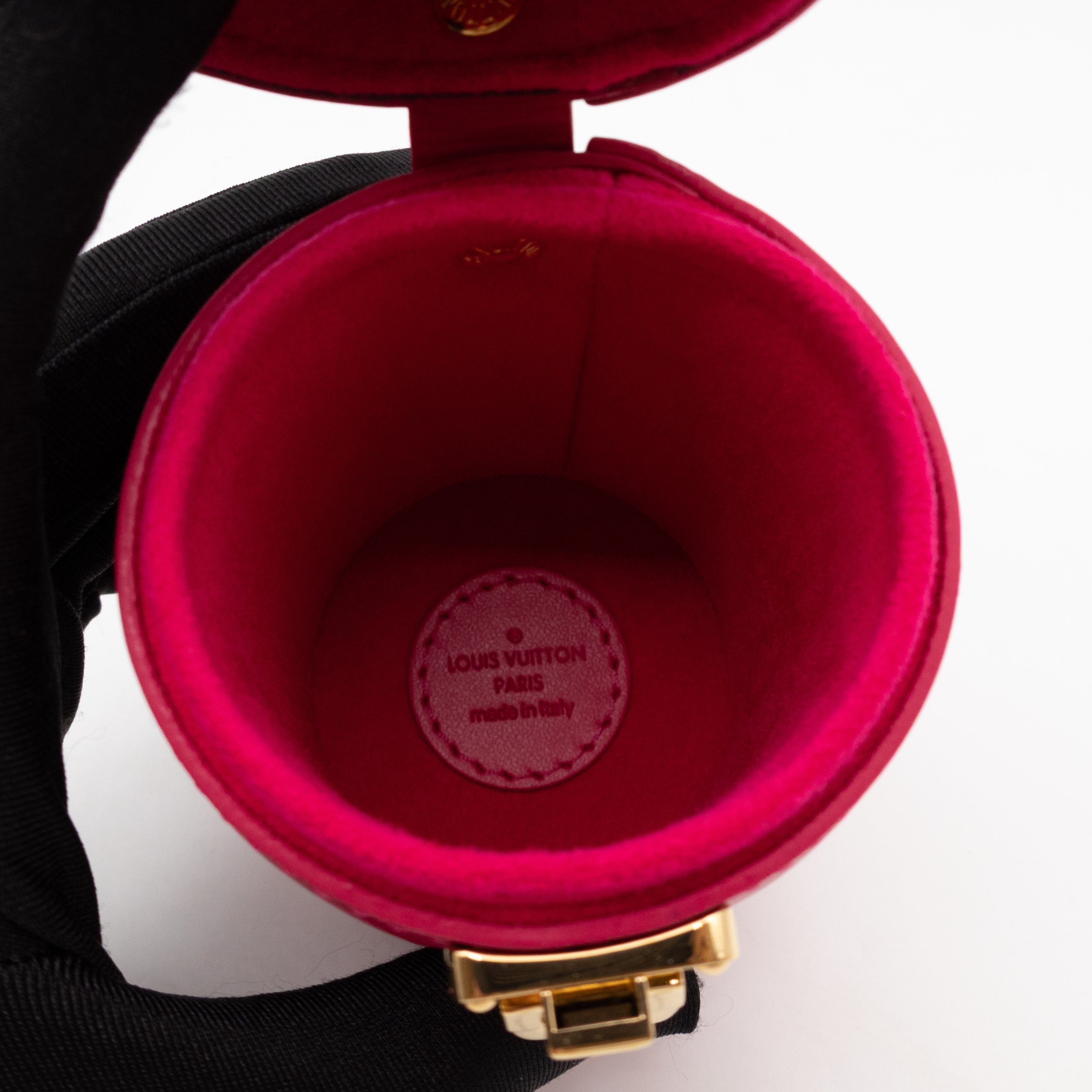 Perfume Travel Case 100 ml Fuchsia Epi Leather