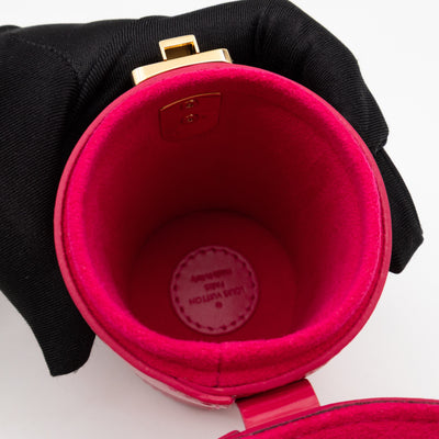 Perfume Travel Case 100 ml Fuchsia Epi Leather