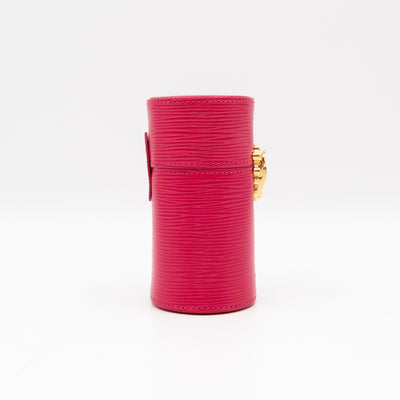 Perfume Travel Case 100 ml Fuchsia Epi Leather