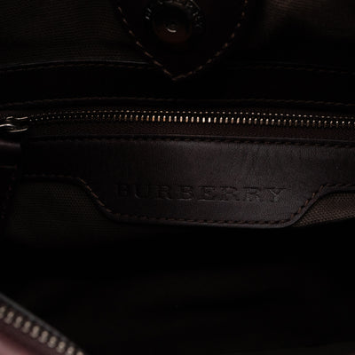 Small Northfield Gray Check Tote Bag