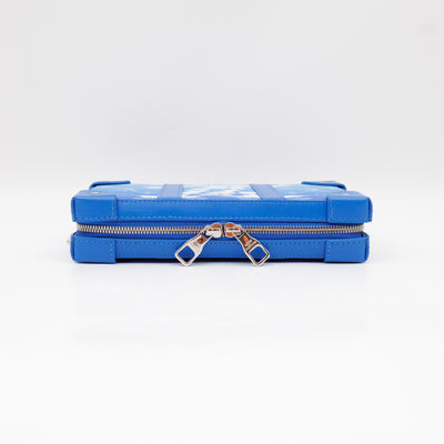 Soft Trunk Wallet Monogram Clouds Blue