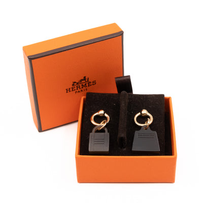 Amulette Maroquinier Buffalo Horn Earrings