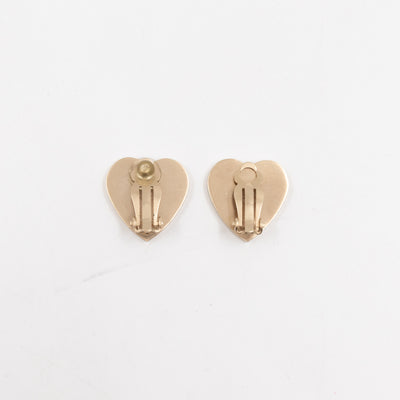 Coco Chanel Portrait Black & White Heart Clips
