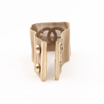 CC Metal Mesh Bracelet Gold