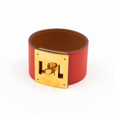 Kelly Dog Bracelet Red Gold