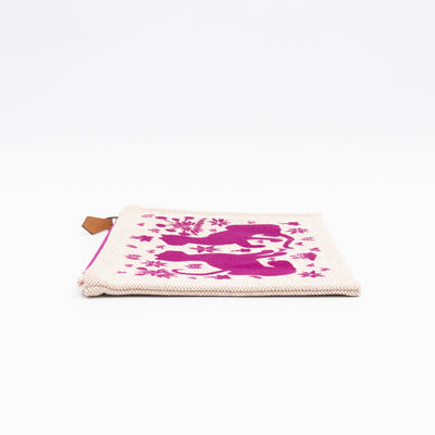 Les Leopards Case Small Bougainvillea & Beige