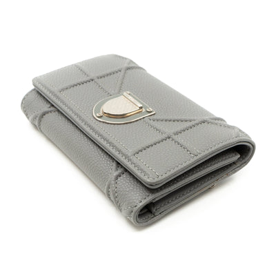 Diorama Elancee Wallet Grey Leather