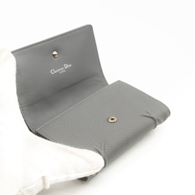 Diorama Elancee Wallet Grey Leather