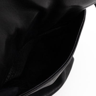 Rock 'n Chic Accordion Bag Black Leather