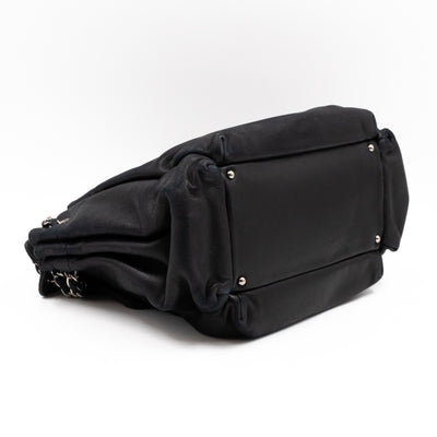Rock 'n Chic Accordion Bag Black Leather
