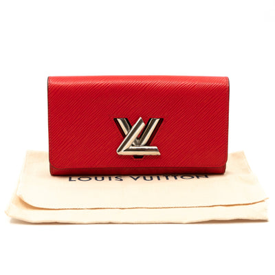 Twist Wallet Epi Leather Red
