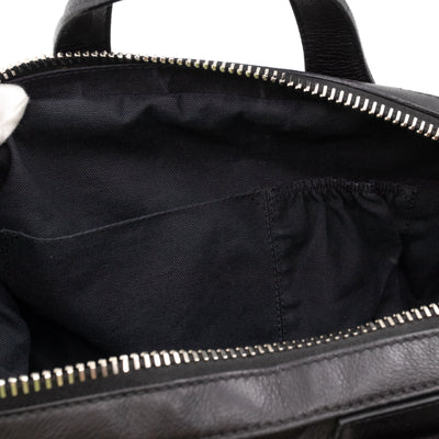 Nightingale Medium Black Leather