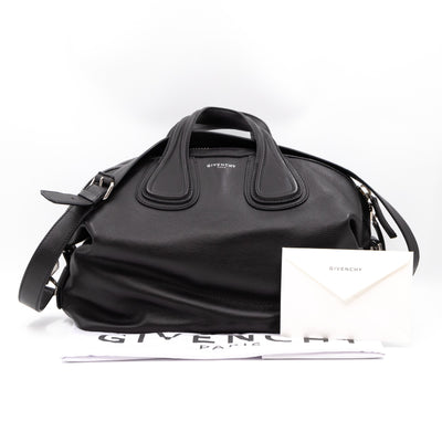Nightingale Medium Black Leather