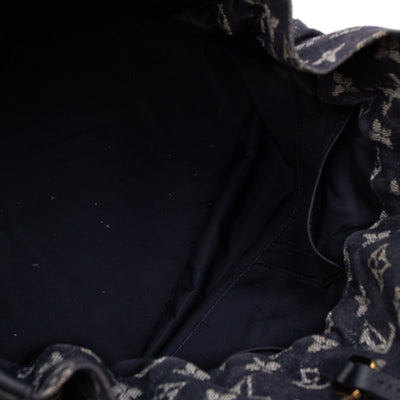 Noefull MM Monogram Denim Grand Bleu