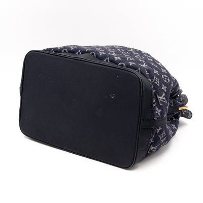 Noefull MM Monogram Denim Grand Bleu