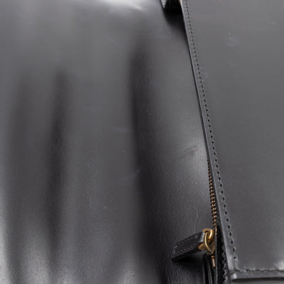 GG Marmont Heart Large Shoulder Bag Black Leather
