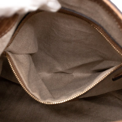 New Jackie Hobo Bag Brown Guccissima Leather