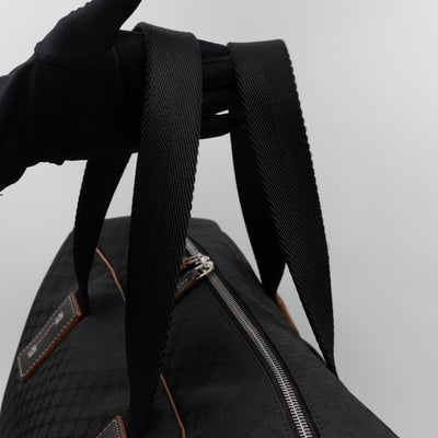 Macadam Duffle Nylon and Leather Travel Bag