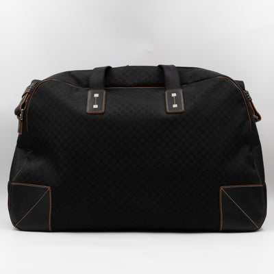 Macadam Duffle Nylon and Leather Travel Bag