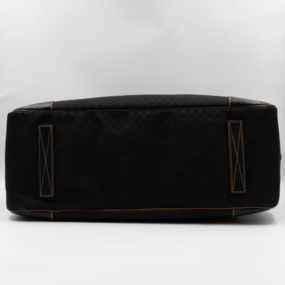 Macadam Duffle Nylon and Leather Travel Bag