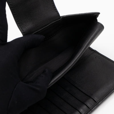 Guccissima Black Leather Wallet