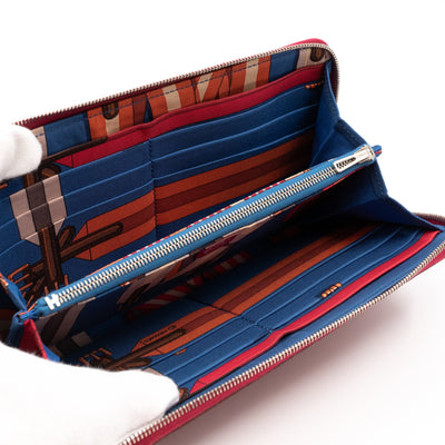 Silk'in Classic Wallet Rubis Leather