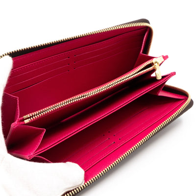 Zippy Wallet Damier Ebene Vivienne Courchevel
