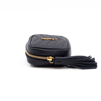 Lou Nano Navy Blue Leather