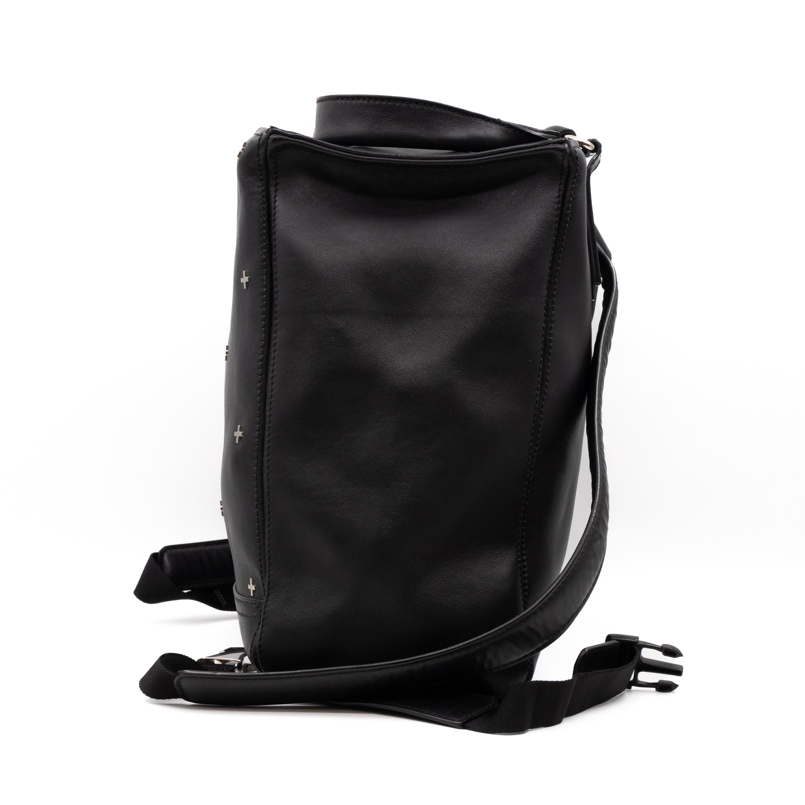 Pandora Backpack Black Leather