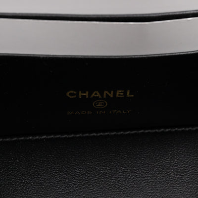 Vanity Classic Box Chain Black Lambskin