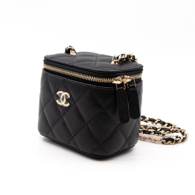 Small Vanity On CC Chain Black Caviar