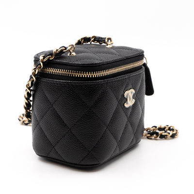 Small Vanity On CC Chain Black Caviar