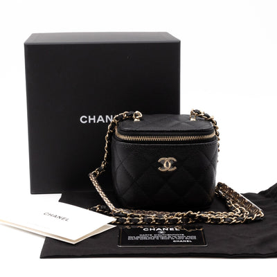 Small Vanity On CC Chain Black Caviar