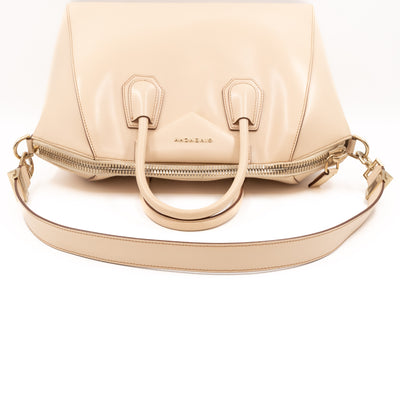 Antigona Medium Beige Leather