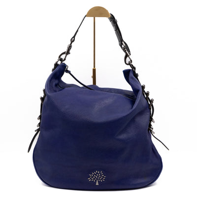 Mila Hobo Electric Blue Leather