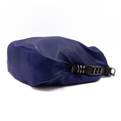 Mila Hobo Electric Blue Leather