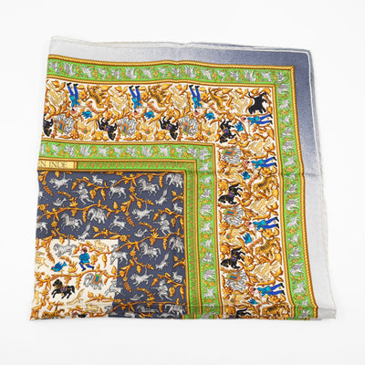 Silk Scarf 90 Chasse en Inde