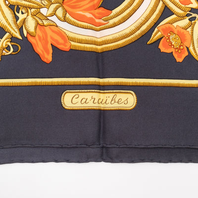 Silk Scarf 90 Caraibes