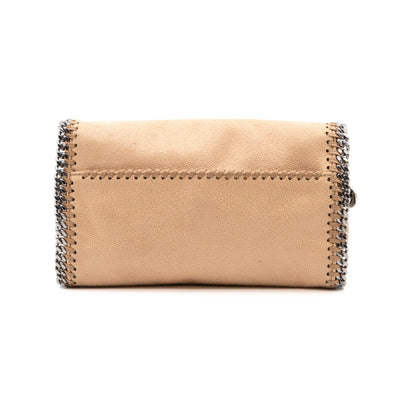Falabella Small Crossbody Embellished Beige