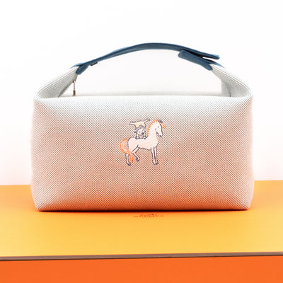 Bride-a-Brac Cabriole Case Large Bleu Nattier