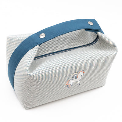 Bride-a-Brac Cabriole Case Large Bleu Nattier