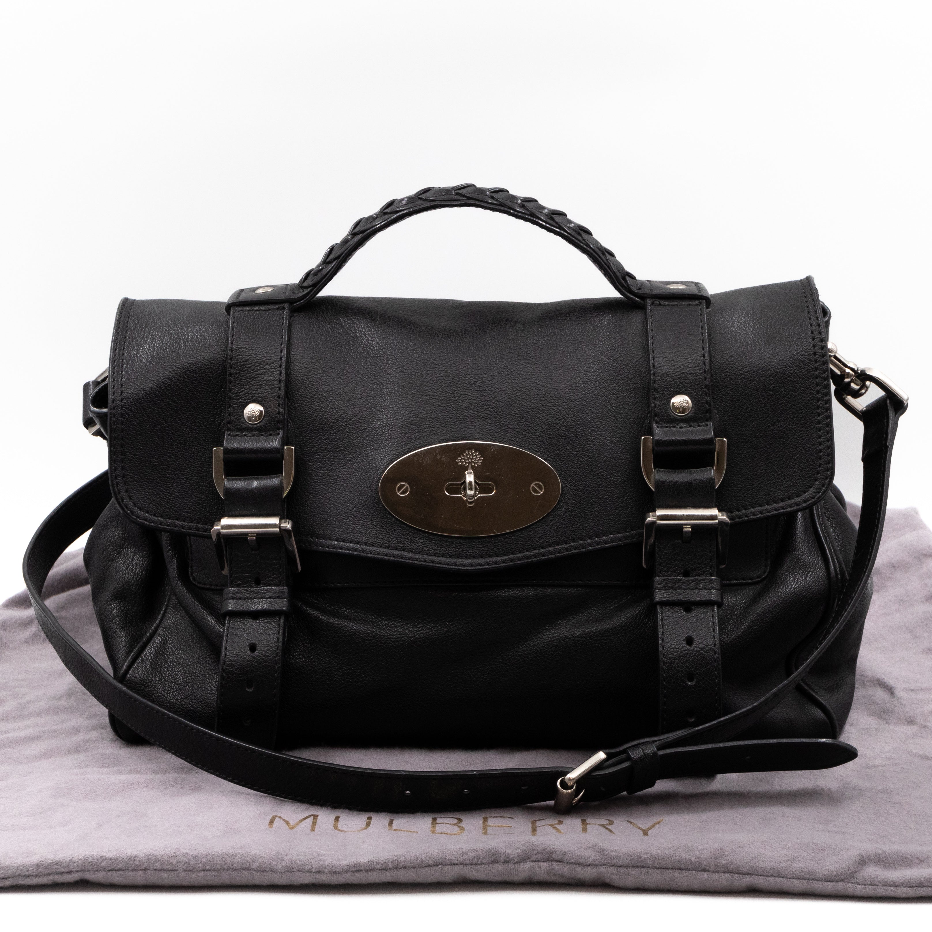 Alexa Black Leather