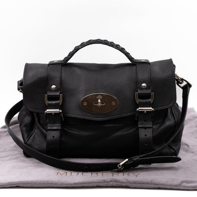 Alexa Black Leather