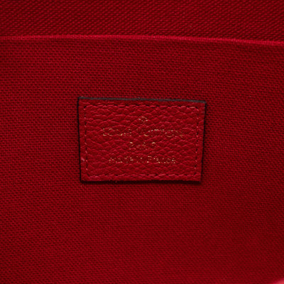 Pochette Felicie Monogram Empreinte Scarlet